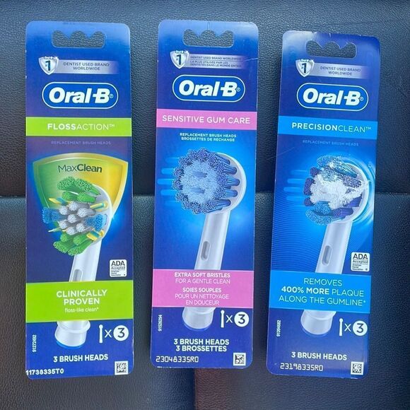 Oral B Replacement Brush Head Bundle